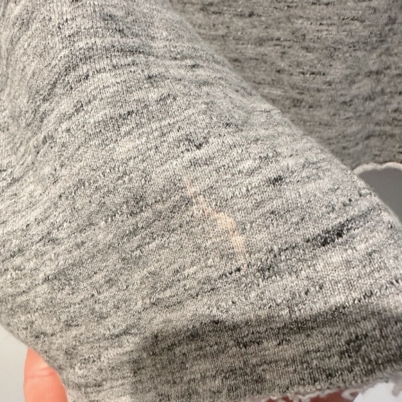 Golden Goose Deluxe Brand, Cereda Sweatshirt, Size Small Oversized Marled Gray - Picture 14 of 16